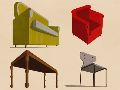 Furnitures armchair chair giordano poloni sofa table