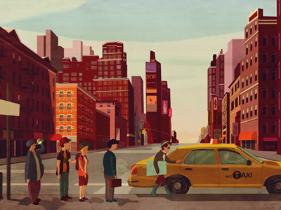 Confessions of a NY taxi driver avenue cityscape giordano poloni new york newyork taxi