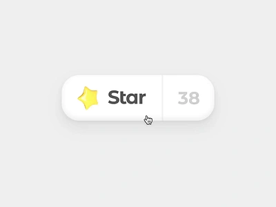 Star Button 3d animation auto animate blender button framer gif hover interaction magic motion mario prototype star ui video web