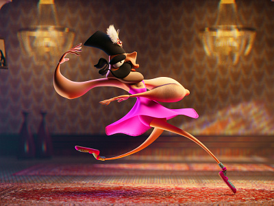 Shah is Dancing, Do not disturb 3d 3dartist 3dartists 3dillustration 3dillustrations c4d c4dart design