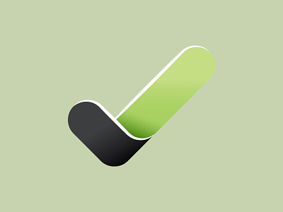 Icon Tick brand check ci conversio green icon logo tick