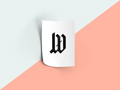 New Visual ID / Logo blackletter branding ci illustration joern joern westhoff letter lettering logodesign typo