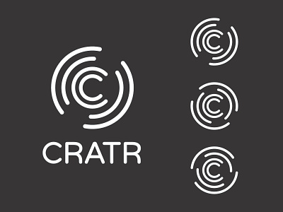 Cratr – Logo app design brand identity icon design logo design ui design