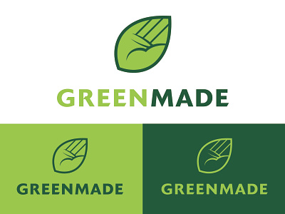 Greenmade – Logo affinity designer brand identity logo design