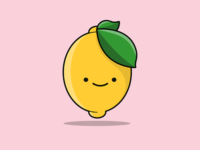 Day 4/100 - Lemon 100daysofillustration adobe adobe illustrator illustration lemon lemons the100dayproject vector