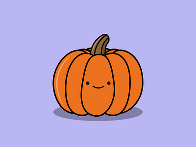 Day 23/100 - Pumpkin 100daysofillustration adobe adobe illustrator design fall illustration pumpkin the100dayproject vector