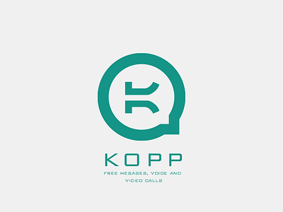 logo for KOPP mobil application branding design graphic design illustration mobile mobile app photoshop socialmedia