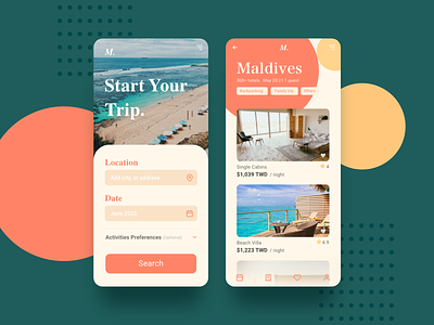 Travel App Design app design design graphic design ui ux web design