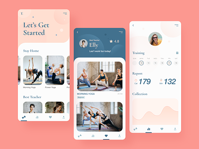 Yoga app | Design
