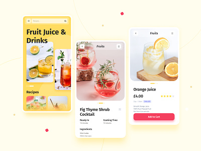 Fruit Website branding dailyui design figma graphic design mobile ui uiux web design