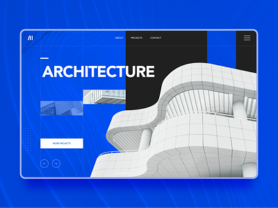 Architecture website branding dailyui design figma graphic design moden ui ux web design