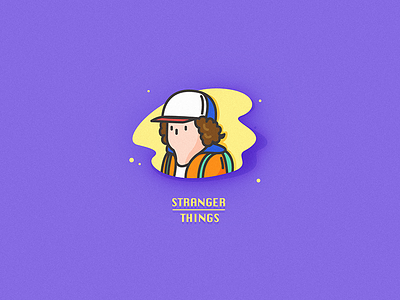 Stranger Things - Dustin dustin illustration netflix stranger things
