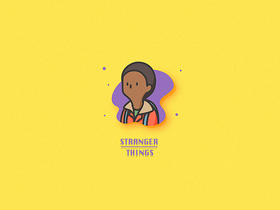 Stranger Things - Lucas illustration lucas netflix stranger things