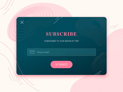 DailyUI#25 - Subscribe