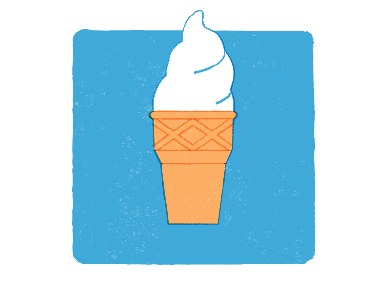 Eat Dessert First! ice cream mcdonalds vector