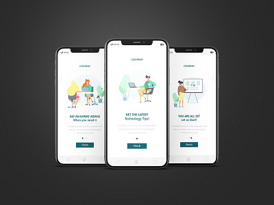 Walkthrough/Introduction app appdesign designconcept uidesign uiux walkthrough walkthroughdesign
