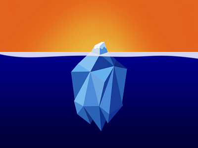 lonely iceberg