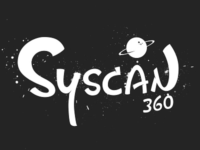 Syscan360 font design