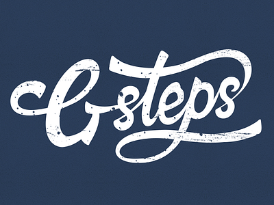 G-steps Font Design