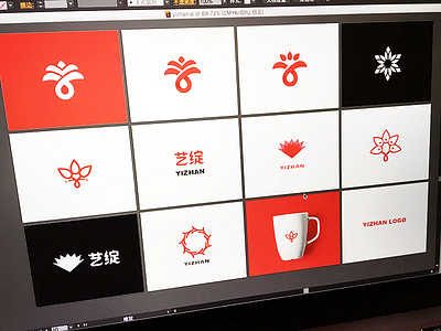 YIZHAN logo design