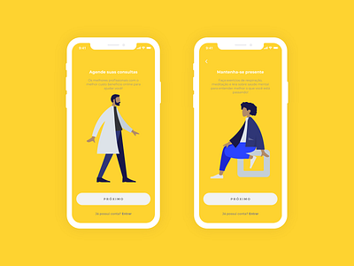 yello.w | Mental Health App - UX/UI