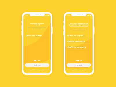 yello.w | Mental Health App - UX/UI