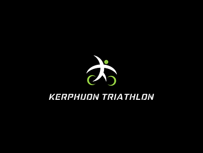 Triathlon Logo branding design logo riding running sport swimming triathlon unused