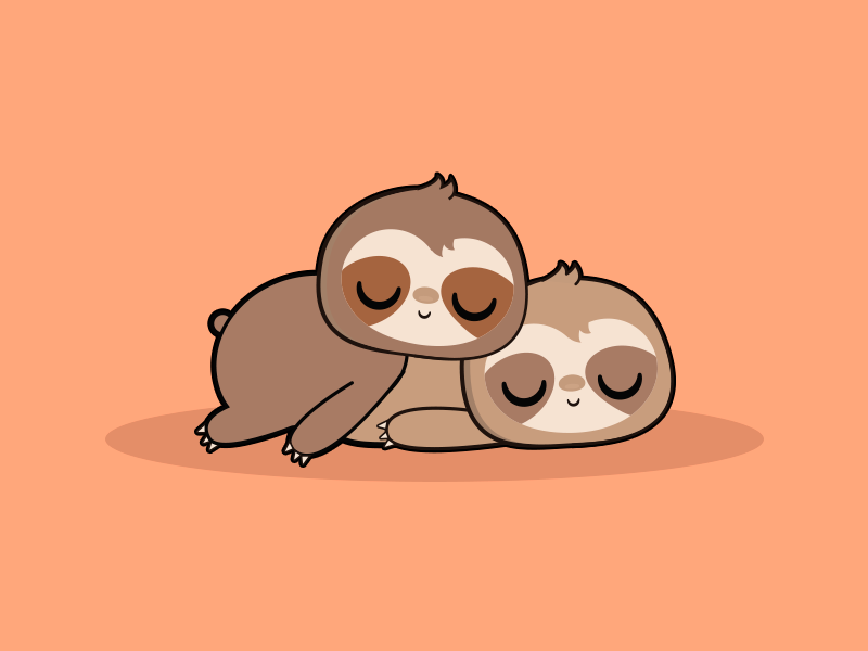 sloths wallpapers wallpaper cave on kawaii sloth wallpapers