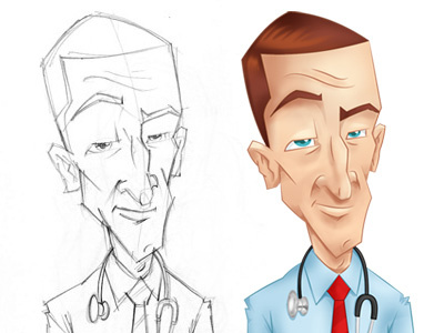 Doctor Doctor color doctor illustration sketch