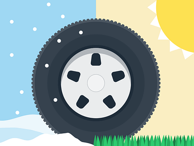 winter vs summer tires flat summer tire tyre winter
