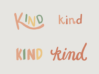 Kind Lettering