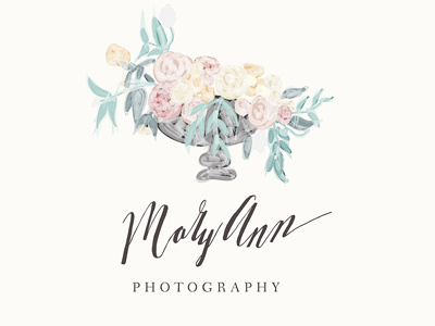 Fine Art Logo calligraphy logo fine art floral logo logo