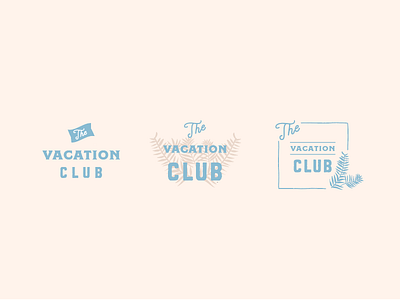 THE VACATION CLUB club logo logo logos