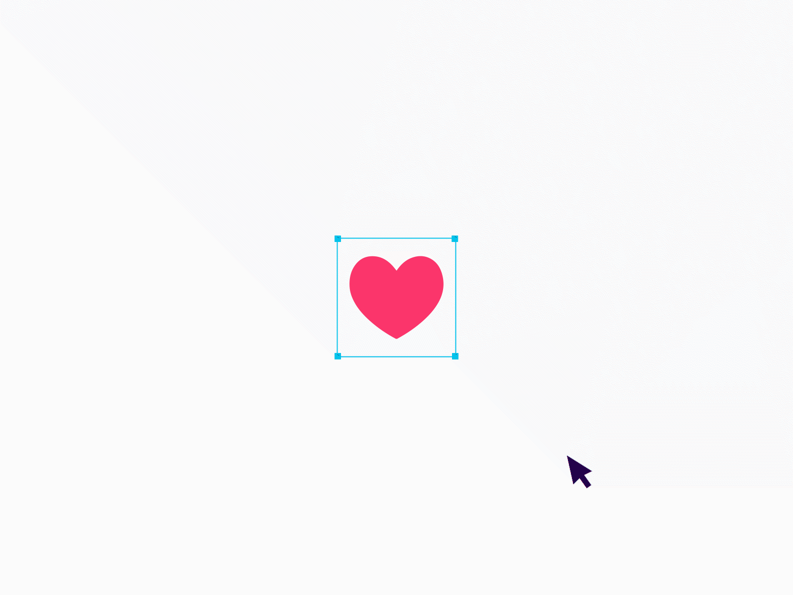 Simple animation for an upcoming presentation. animation bigger expand heart motion motion design scale
