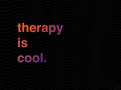 Therapy is cool. depressed depression mental health mental health awareness mentalhealth therapy