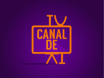 Logotype for Tu Canal De Tv - A digital signage company brand identity logo logotype