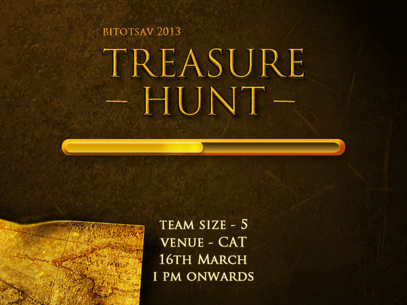 Treasure Hunt Poster poster bitotsav graphic design