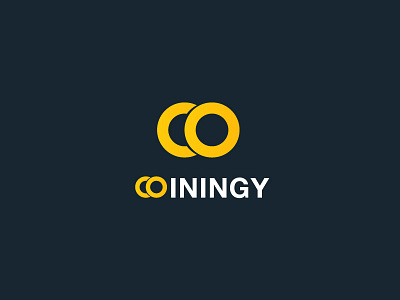 Coiningy - A crypto currency trading platform coins currency logo