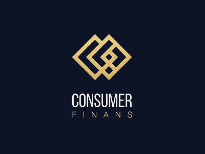 Consumer Finans cf finance logo mark