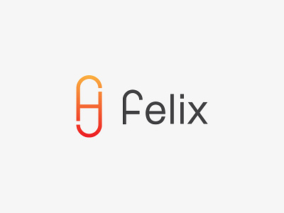 Felix capsule doctor f felix health logo logotype medical