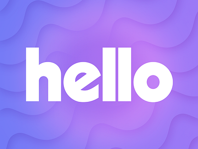 Hello - Textured Background hello social network wordmark