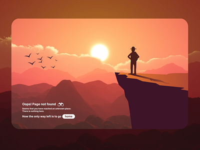 Creative 404 Error Page