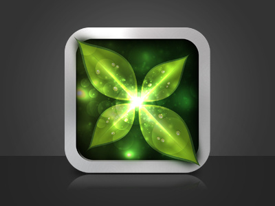 iOS Icon - Leaves