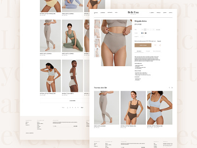 Belle You | website bra clothes design girl lingerie site site design ui design uidesign underwear uxui web website woman