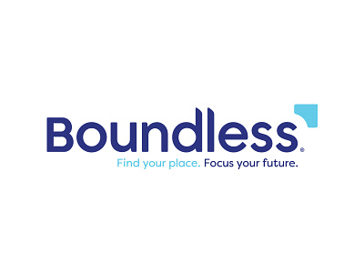 Boundless Logo branding cornerstone logo young adult