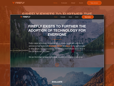 FireFly Web Design branding design flat design mobile responsive ui ux web web design website