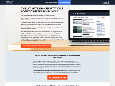 The Ultimate Transportation & Logistics Research Bundle design flat design landing page ui ux web web design website