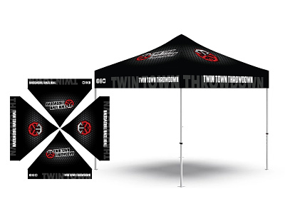 Twin Town Throwdown Canopy Design branding canopy marketing