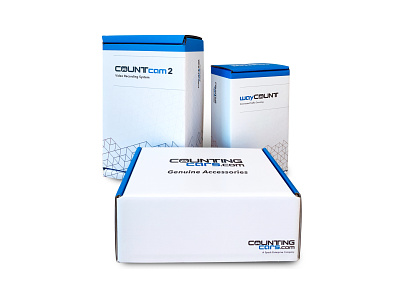 COUNTcam + WayCOUNT Packaging branding marketing packaging