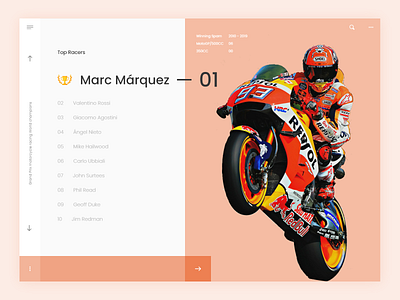 Leaderboard | #019 100 day challenge bike racer dashboard branding design chennai creative dailyuichallenge dashboard ui design designer icon leaderboard minimal ui ux website